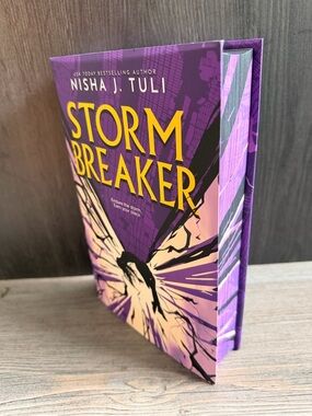 Hand SIGNED Exclusive Edition of Storm Breaker by Nisha J. Tuli